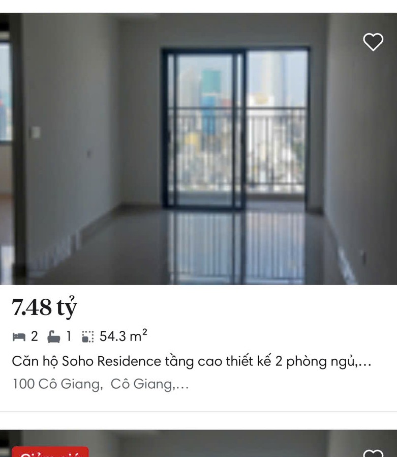 Căn Hộ Soho Residence